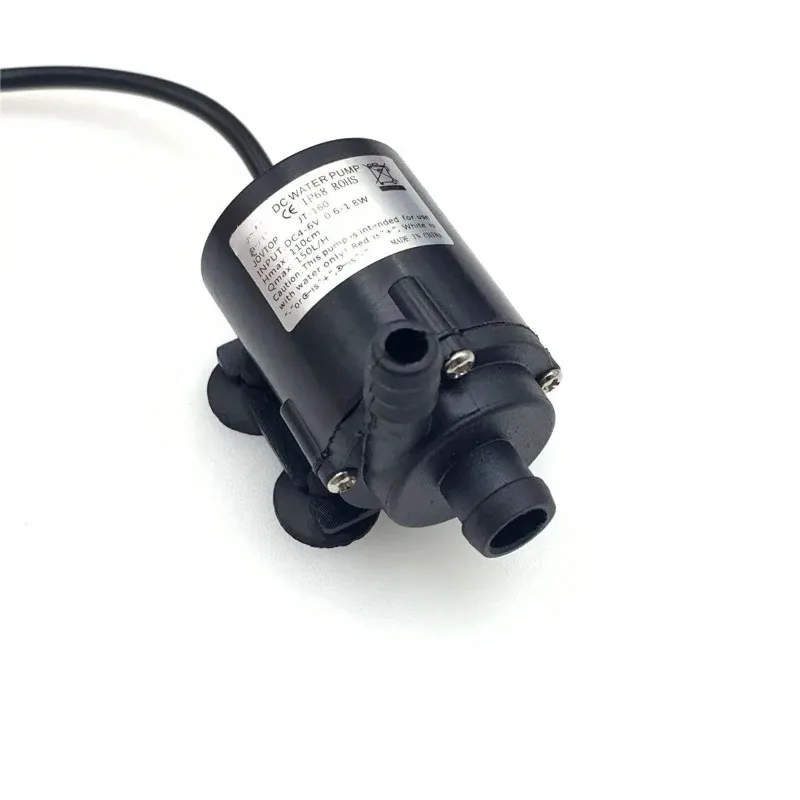Suitable for JT-160A DC 6/12V Maximum Water Output 150L/H，280L/H Electric Submersible Water Pump Fish Tank Aquarium Pump