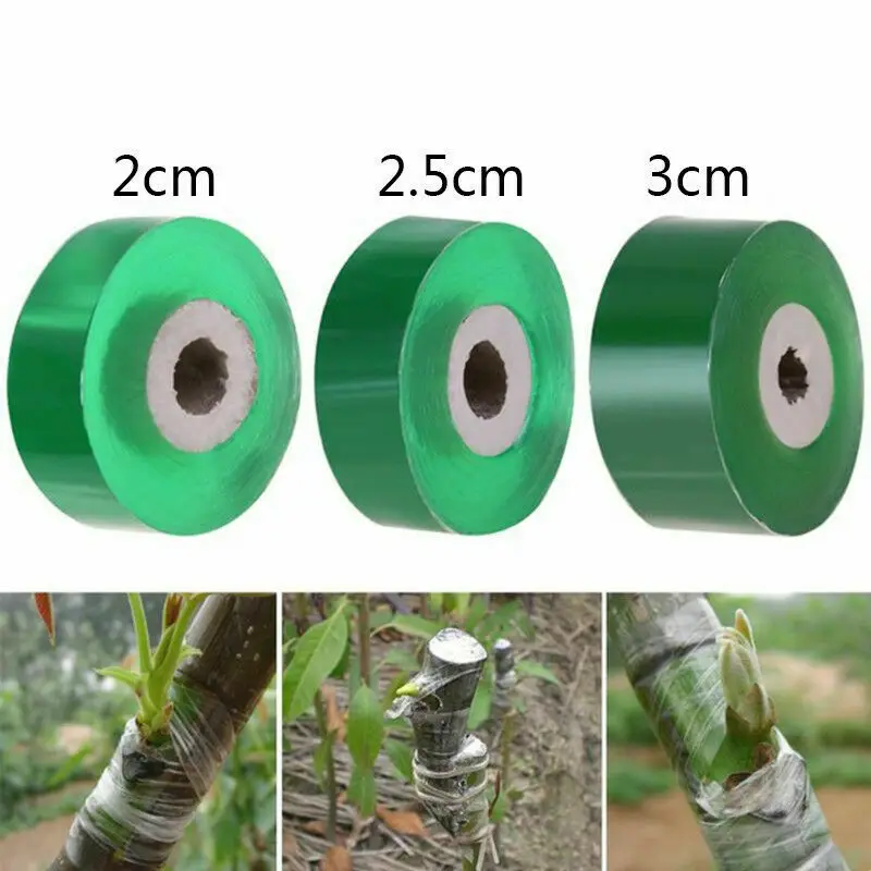 2/2.5/3CM Grafting Film Garden Tools Fruit Tree Secateurs Engraft Branch Gardening bind belt PVC tie Tape Grafting Accessories