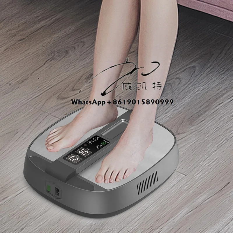 

Aukewel OEM ODM 220V Home Use Remote Controlled Terahertz RF Thermal Foot Blood Warmer Massager Machine