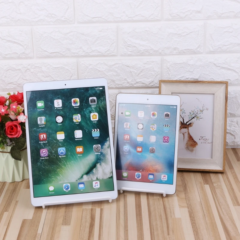 Y51A Universal Holder 360° Adjustable Foldable Metal Wire Stand Mount For iPad Tablet