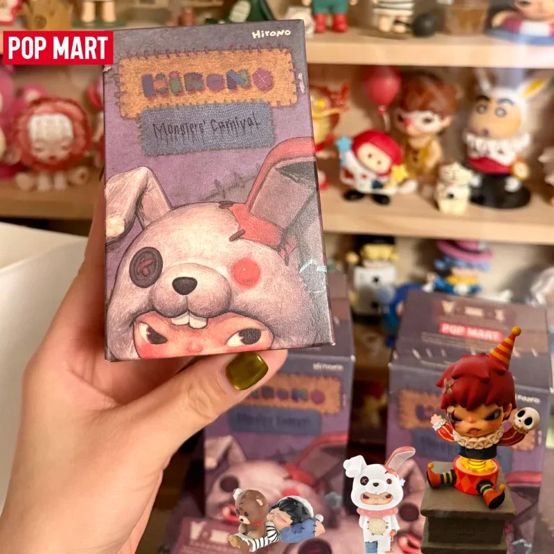 

Hot Pop Mart Hirono Monsters Carnival Series Blind Box Toys Kawaii Anime Action Figures Surprise Guess Bag Mystery Box Kids Gift