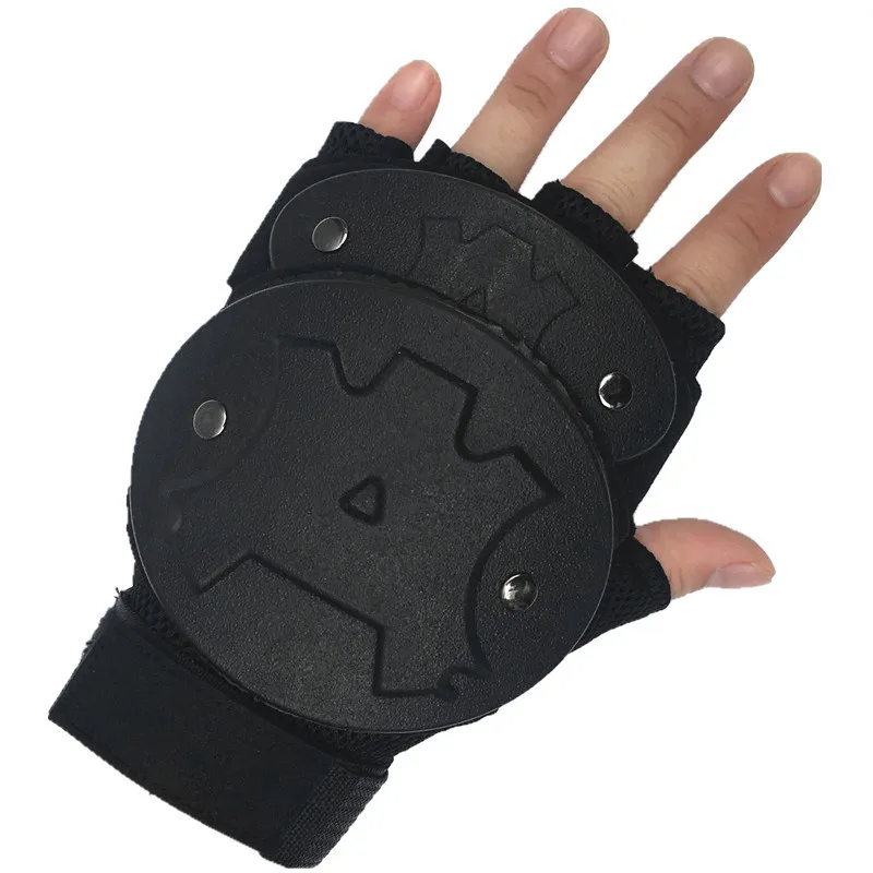 War God Tortoise Shell Anti Riot Half Finger Tactical Gloves