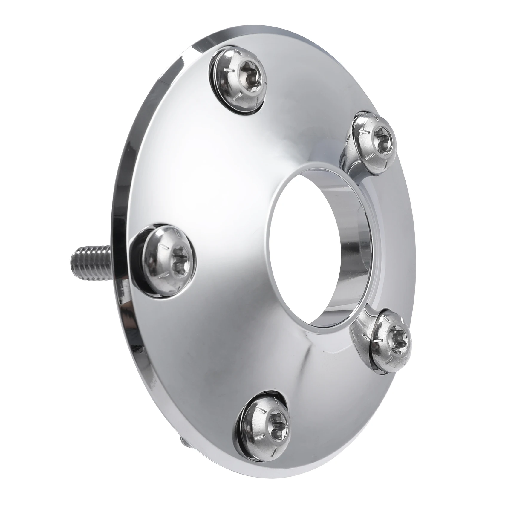 Motorcycle Dual Disc Front Wheel Hub Cap Cover For Harley Touring Street Road Glide Non ABS 2008-2021