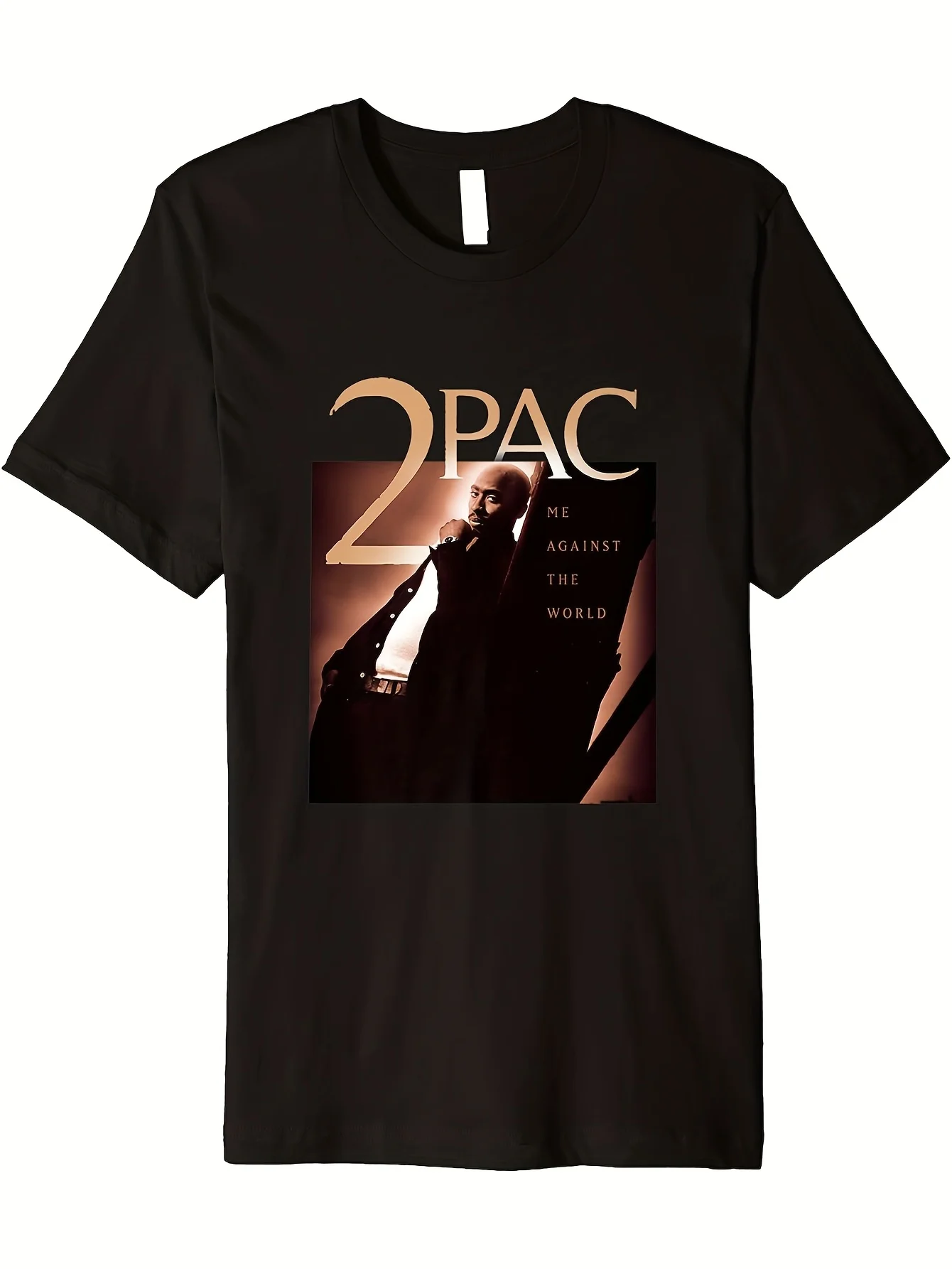 Аутентичная футболка 2Pac Tupac Shakur Me Against The World S-2XL, новые топы и футболки, женская одежда, мужская одежда
