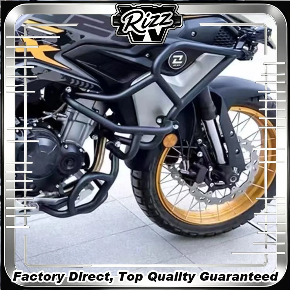 FOR KOVE 525X Anti-Crash Crash Bar Split Design Matte Black Rust-Proof Carbon Steel Middle And Lower Bars Sold Separately