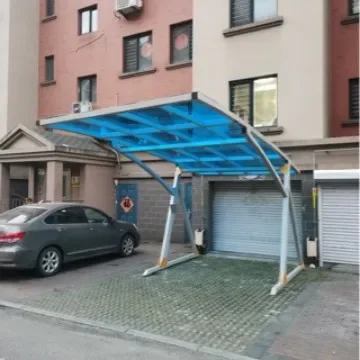 Sunshine board car home parking shed community open-air parking space