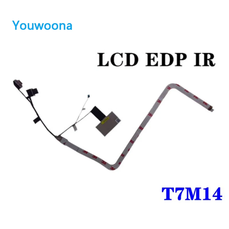 

New Original Laptop LCD EDP Cable For Dell Precision 7670 M7670 HDC50 IR 2D DC02C00YB00 T7M14 0T7M14