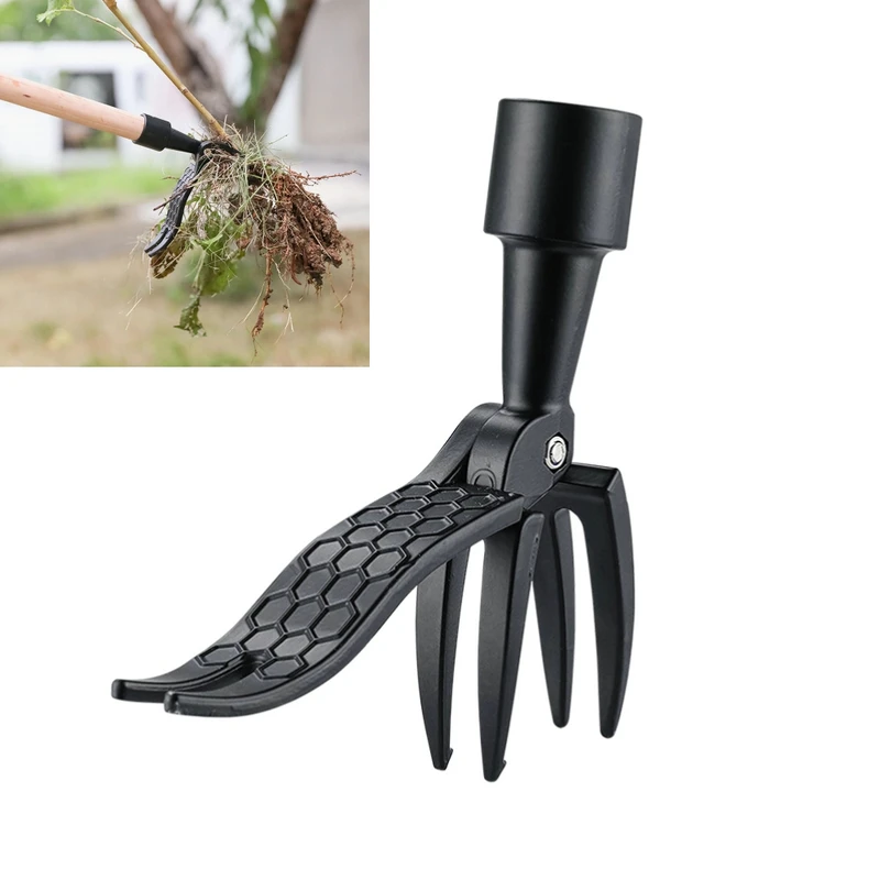 

1PCS Aluminum Weed Puller Manual Weeder Weeding Standing Garden Weeder Free Rooting Shovel Outdoor Remover Lawn Weed Tool