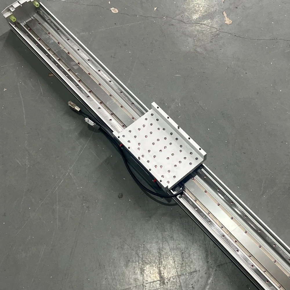 High Precision Magnetic Scale Heavy Duty High Quality Transmission Slide Linear Motor Module