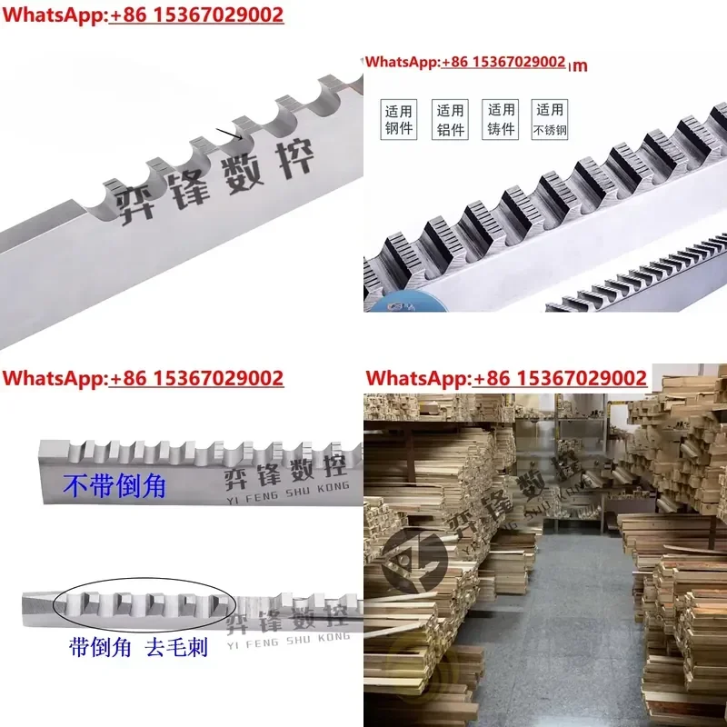 High Precision Keyway Broach Single Key Slotting Tool with Chamfer 3 4 5 6 7 8 10mm for 18-30 30-50 50-80mm Range
