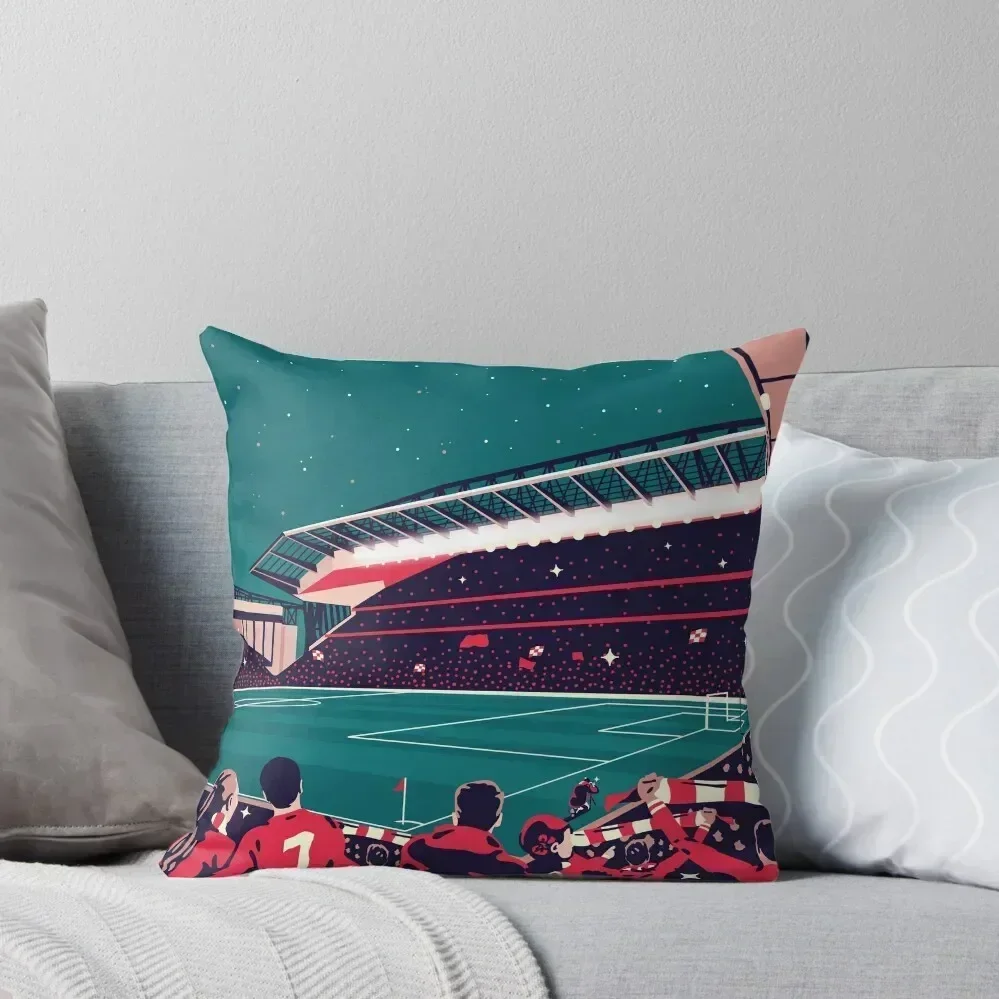 Anfield Throw Pillow Pillowcase Embroidered Cushion Cover pillow