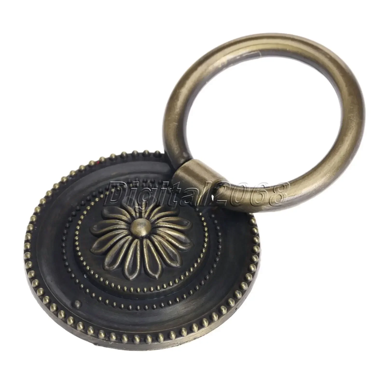New European Green/Red Zinc Alloy Knob Ancient Bronze Kitchen Drawer Handle Shoe Cupboard Door Handle 37mm / 45mm / 55mm