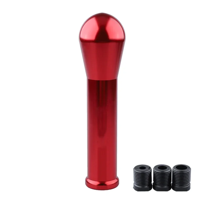 150mm Car Aluminum Gear Shift Knob Head Universal Racing Sports Shifter Lever Manual Transmission Shifter Lever Knob Accessories