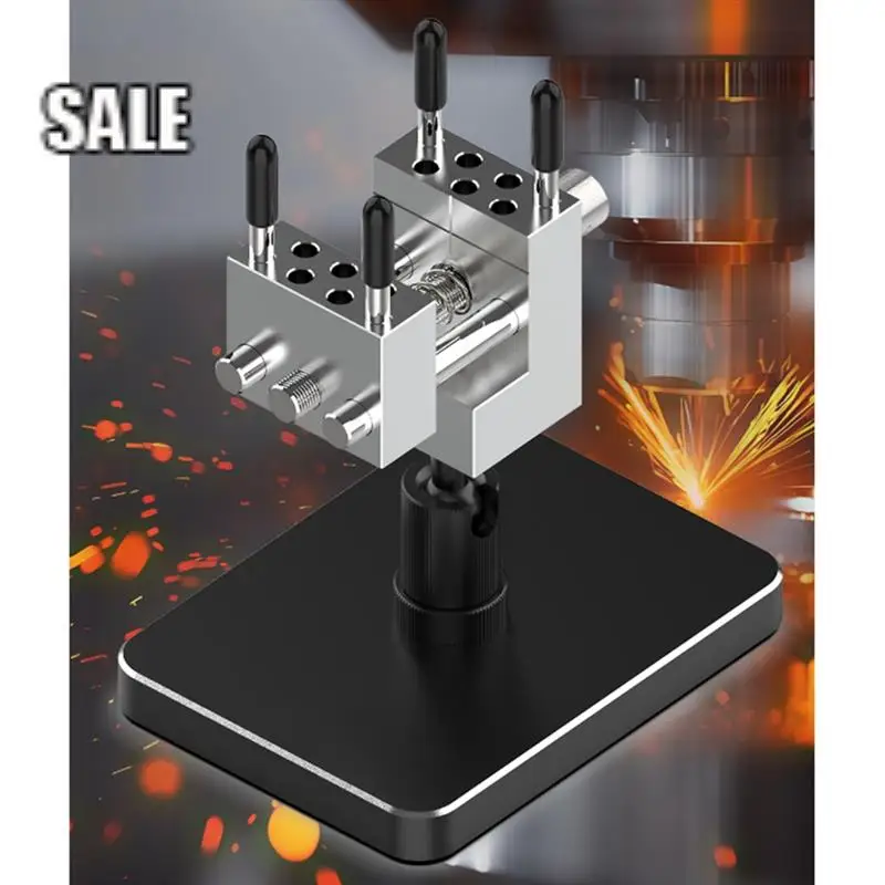 

2In1 Mini Portable Table Vise, Micro-Bench Vise For Model Building Precision Clamp Scale Model Fixing Tool DIY Accessary-A68E