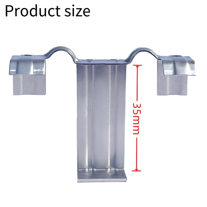100PCS Photovoltaic Panel Drainage Buckle Surface Plate Solar Panel Water Drain Clip For Solar Panel Draining 35Mm