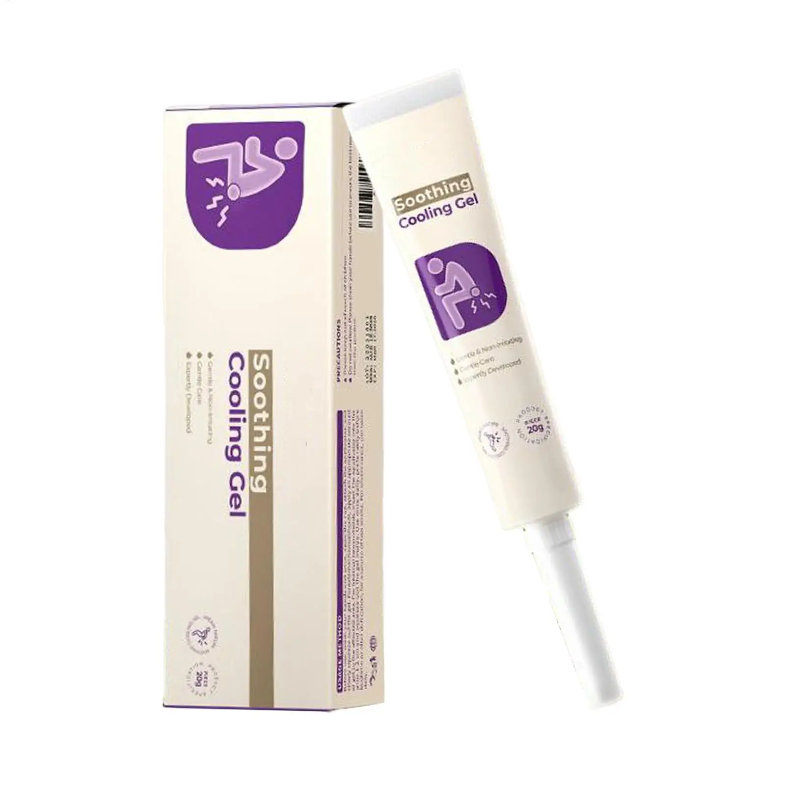 1pc soothing Cooling Gel Repairing Skin Care Product Natural Body Care Gel for Women Men Adults Travelers Home Office Travel