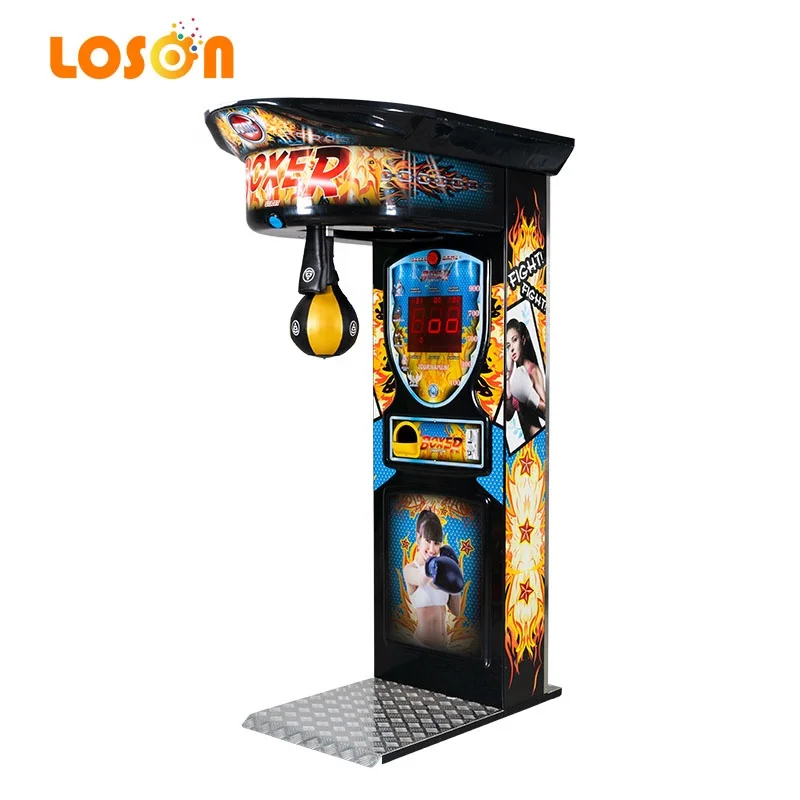 New Design Automatic Sport Punch Boxing Kickboxer Game Machine for amusement park Coin Operated Arcade