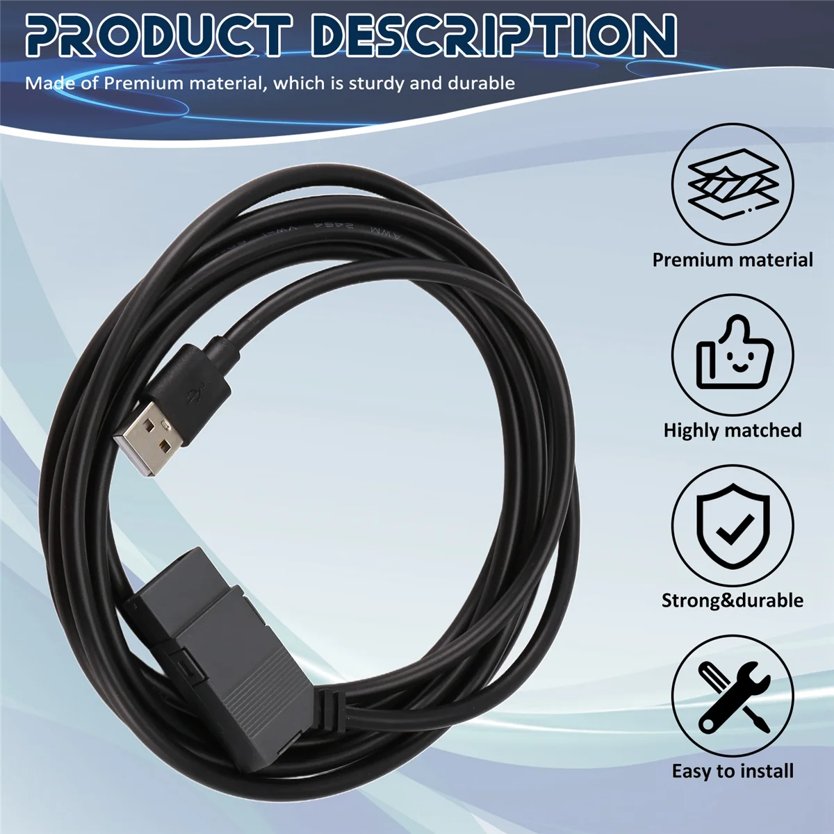 USB-LOGO kabel pemrograman terisolasi cocok untuk LOGO seri PLC RS232 LOGO PC-CABLE PC-6ED1/1AA00