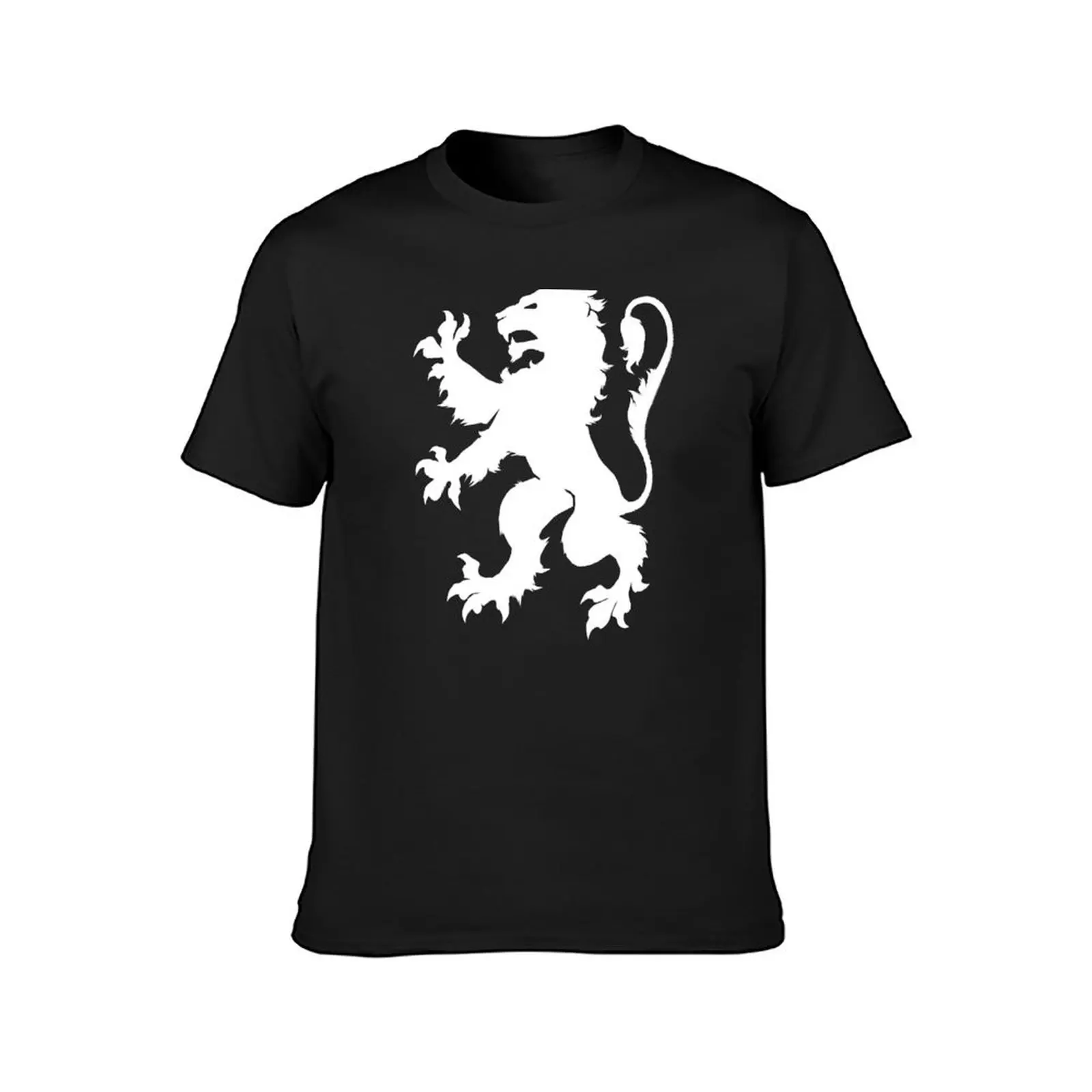 White Lion Rampant T-Shirt customizeds Blouse vintage clothes mens big and tall t shirts