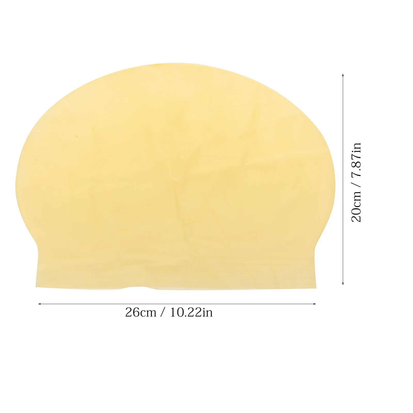 NOLITOY Lateksowa Czapka Łysa Halloween Cosplay dla Kobiet i Mężczyzn, Nakładka na Golarkę, Dodatek do Kostiumu, Emulsja Żółta