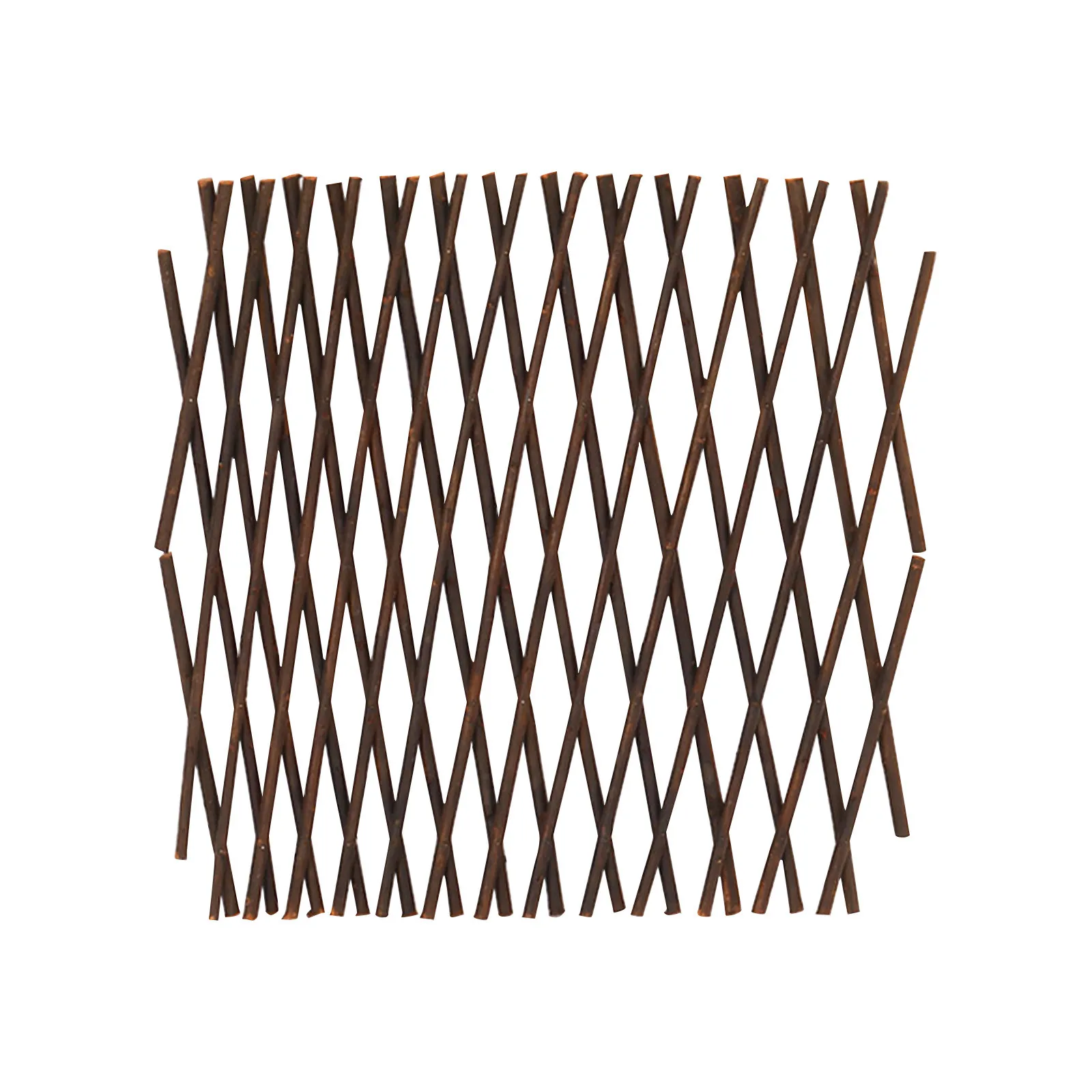 Panel de valla de enrejado para plantas trepadoras, red retráctil simulada para plantas trepadoras, enredadera, hiedra, rosa, pepinos, jardín extensible