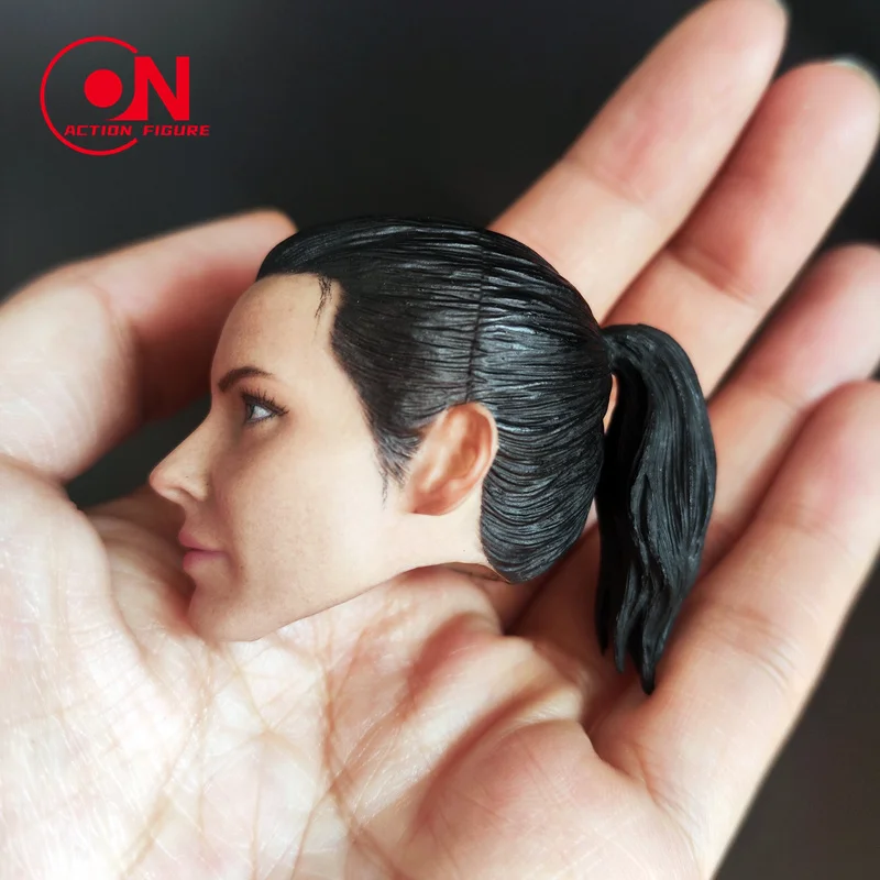 1/6 مقياس TQ 210303   Evangeline Lilly رئيس نحت PVC رئيس نحت نموذج صالح 12 ''أنثى الجندي عمل الشكل دمى الجسم