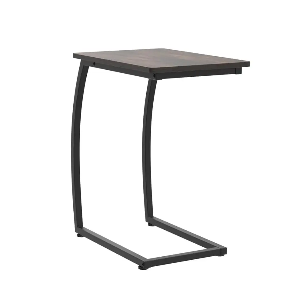 

Utility Sofa End Living Room, Vintage Accent Couch Side Pocket, C Shaped Table For Coffee Sna Laptop