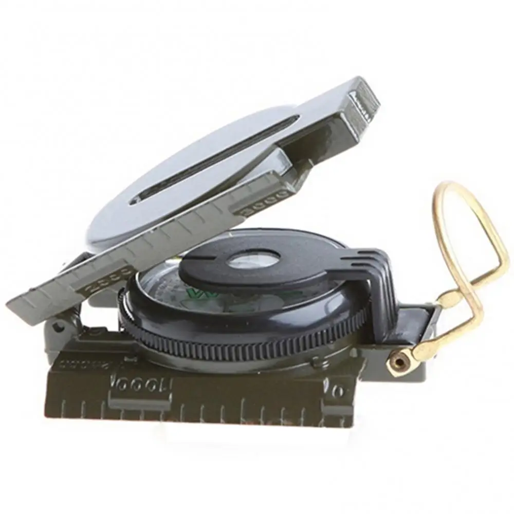 Survival Navigation Tool No-Battery Rugged Compass With Lanyard For Campers, Preppers & Emergency Gear ‌