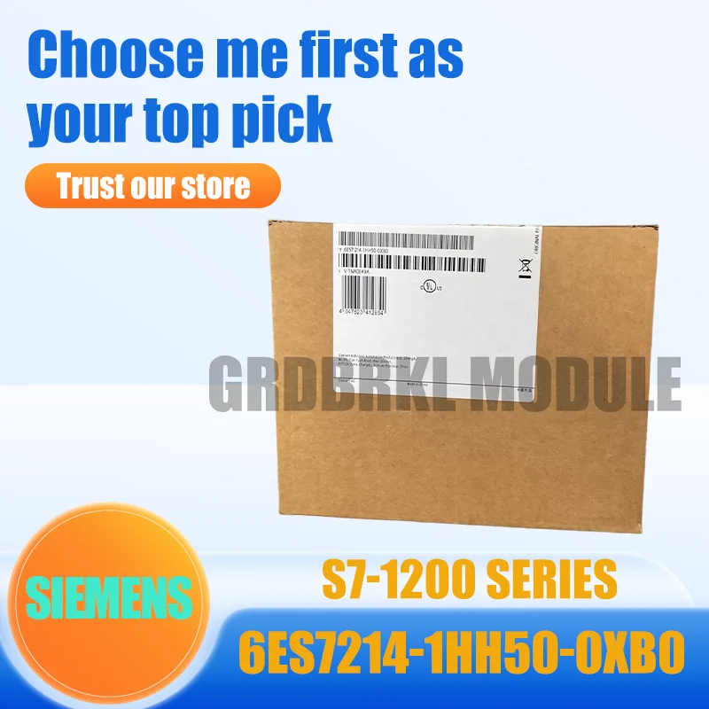 

Brand New Original SIEMENS 6ES7214-1HH50-0XB0 6ES7 214-1HH50-0XB0 S7-1200 G2 Compact CPU 1214C DC/DC/RLY Power Supply