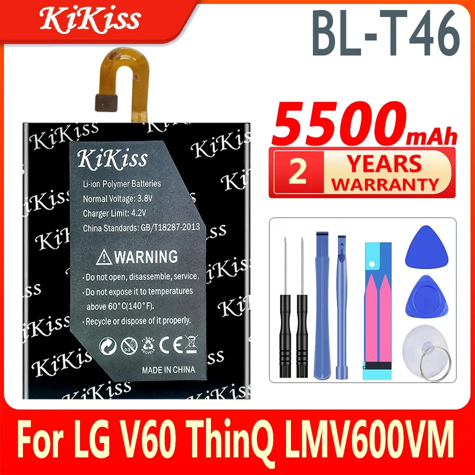 

5500mAh BL-T46 Batery for LG V60 V60 ThinQ V60ThinQ LMV600VM V600VM V600QM5 Phone Batteries BLT46 BL T46