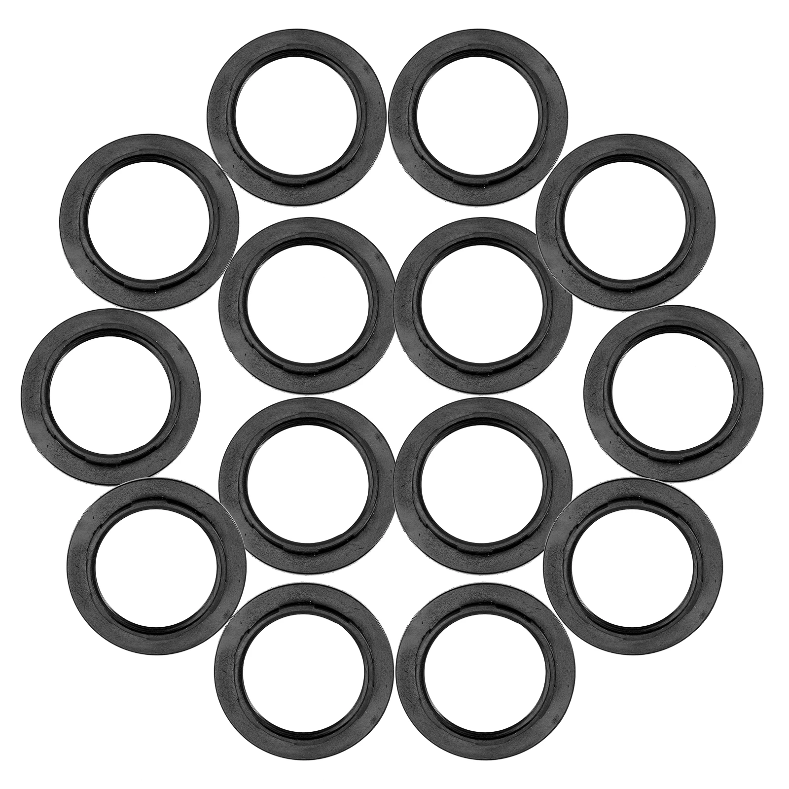 

20Pcs Lamp Shade Ring Replacement Collar Durable E27 Lampshade Adapter Light Fixture Parts for Table Floor Pendant Lamps