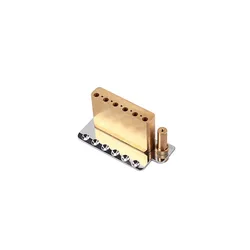 Electric Guitar Tremolo System Bridge Brass Brass Tremolo Block for GOTO SUR CPS BRIDGE Guitar Strings Bridge