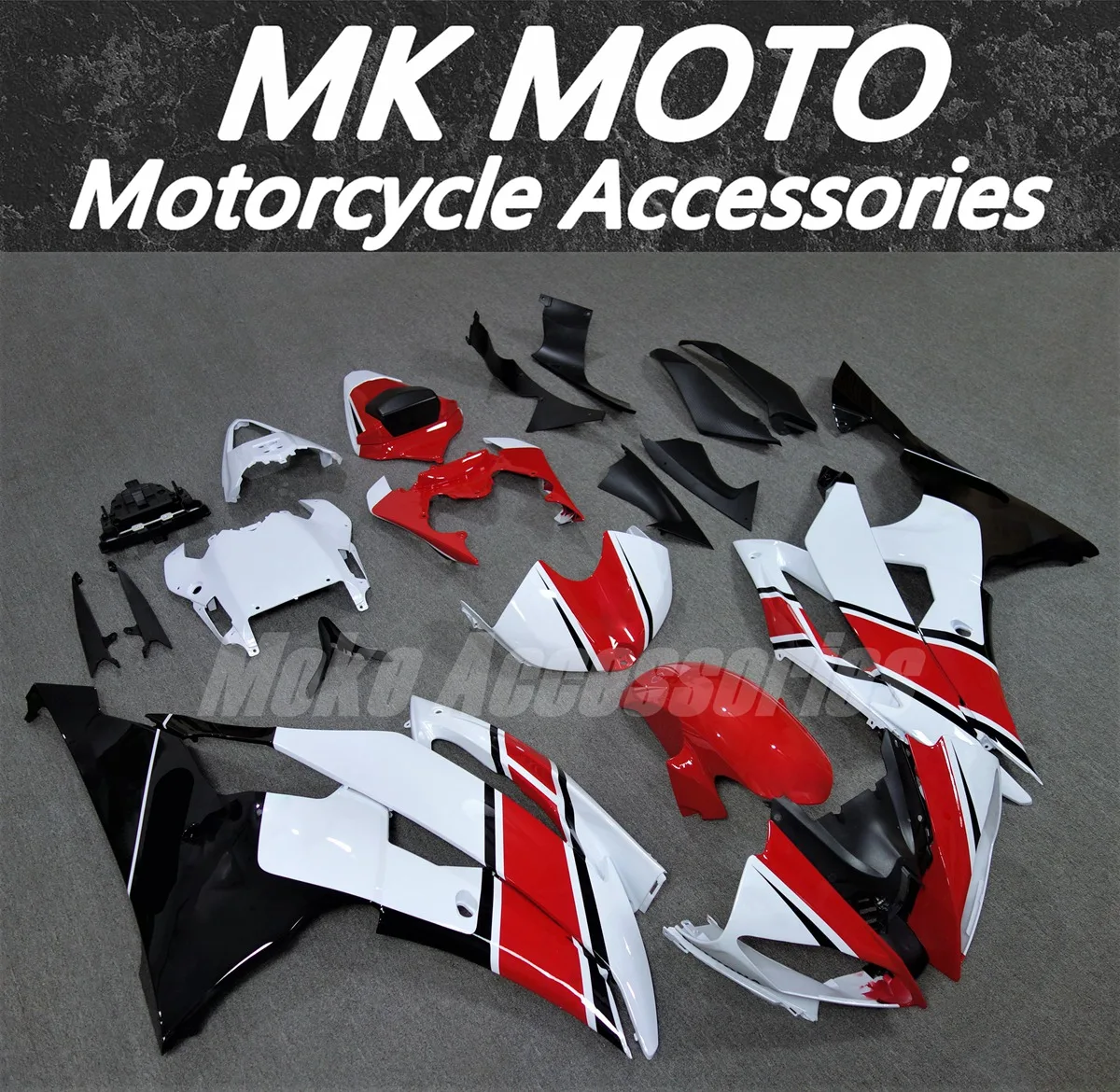 Motorcycle Fairings Kit Fit For Yzf R6 2008 2009 2010 2011 2012 2013 2014 2015 2016 Bodywork Set Abs Injection White