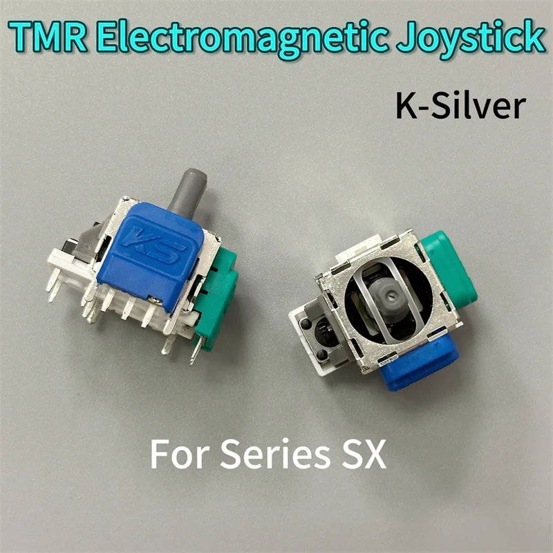 20pcs/lot K-Silver TMR Electromagnetic Joystick for Ps4 Ps5 Xbox Series SX Controller Module Magnetic Sensor Analog Stick Part