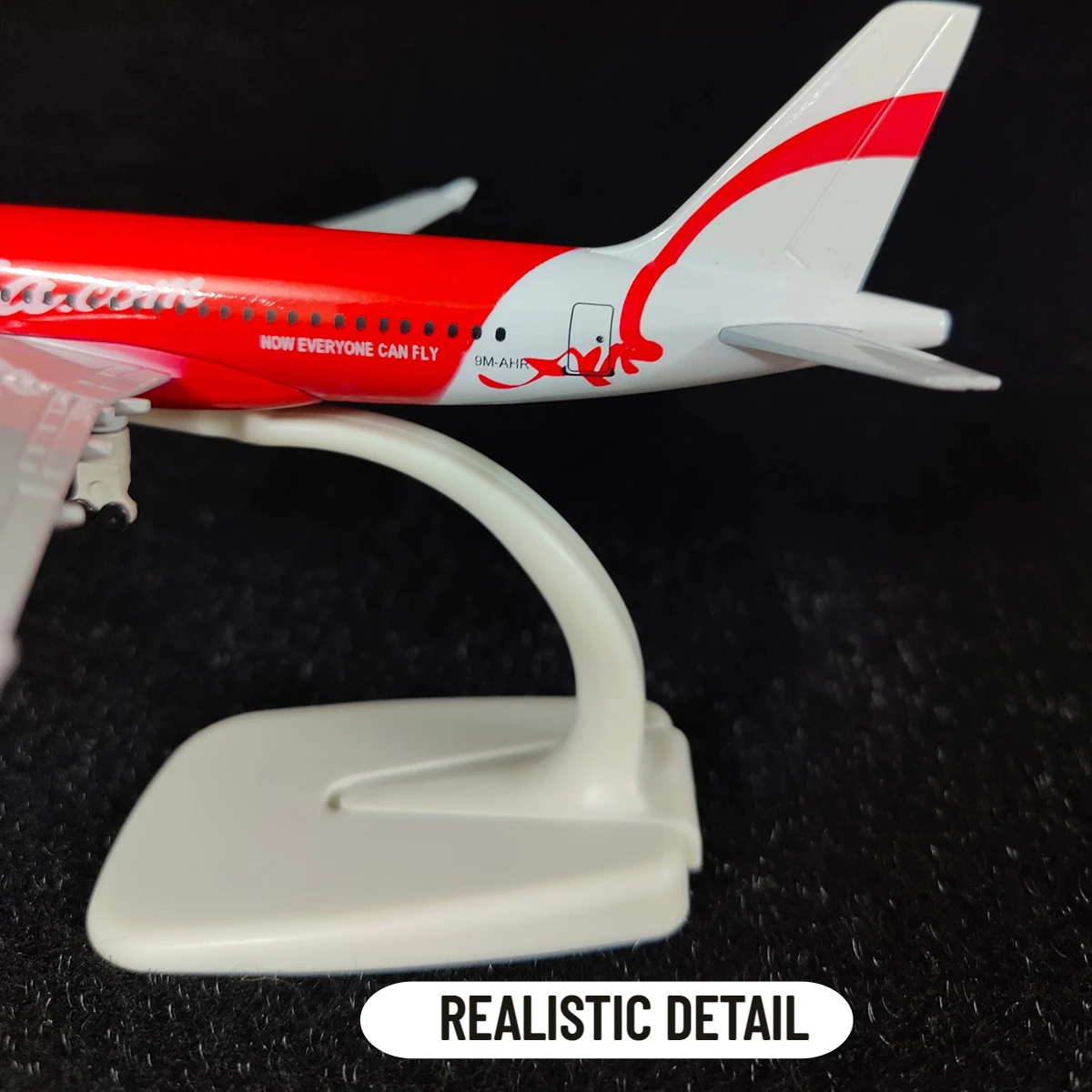 Scale 1:250 Metal Aircraft Model Replica, AIR ASIA A320 Airplane Aviation Decoration Miniature Art Collection Kid Boy Toy