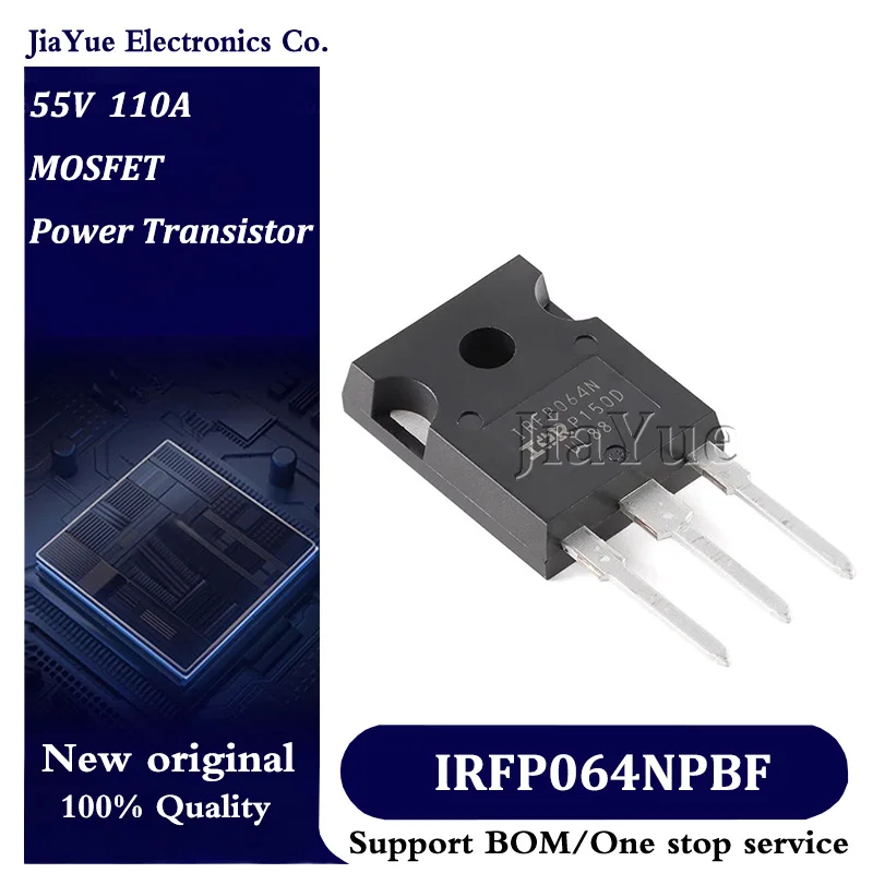 5pcs/lot 100% New Original Chips IRFP064NPBF TO-247AC-3 55V 110A MOSFET Field effect tube Power Transistor IRFP064NPbF