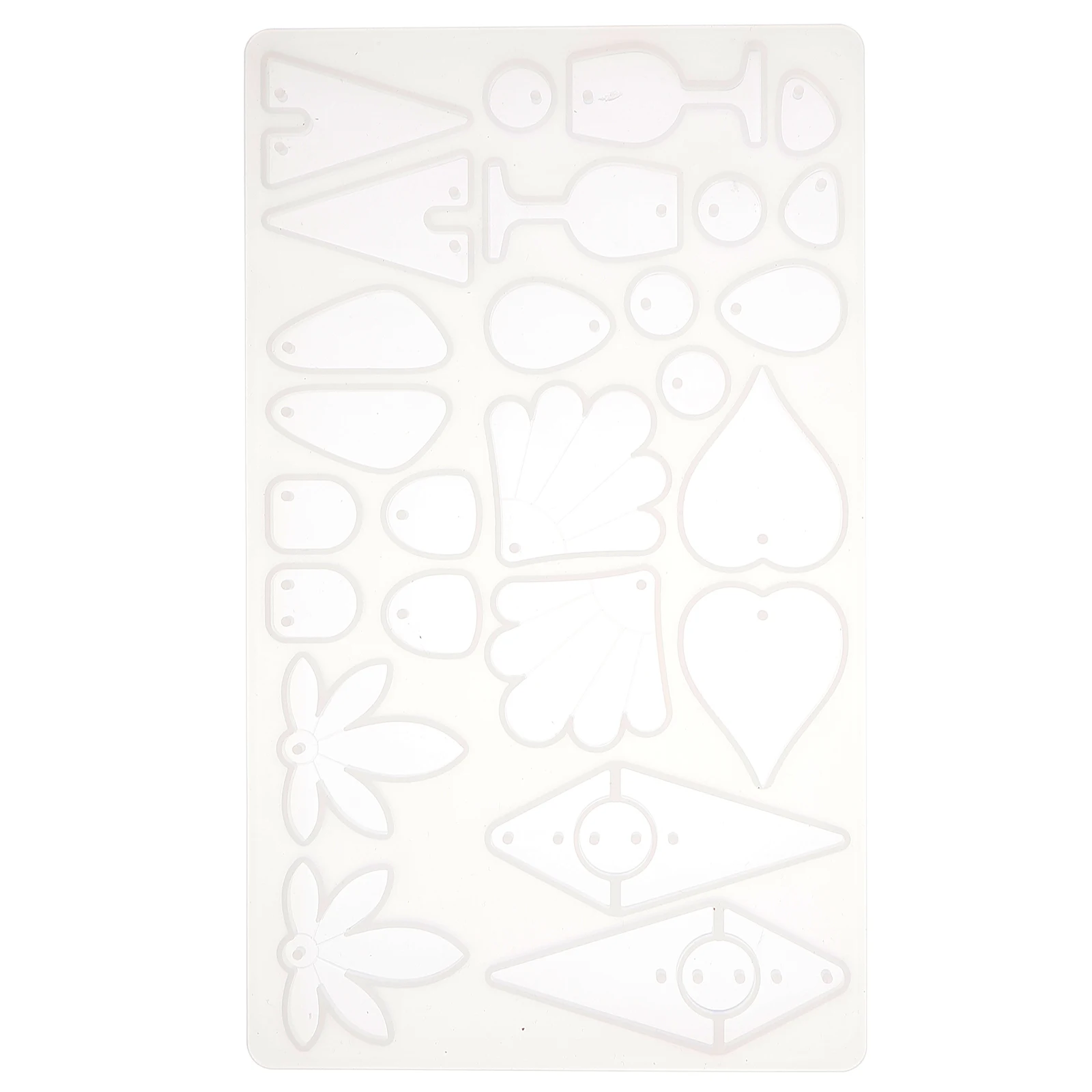 

Maple Pendant Mold Geometric Epoxy Jewelry Molds Silicone for Resin Silica Gel