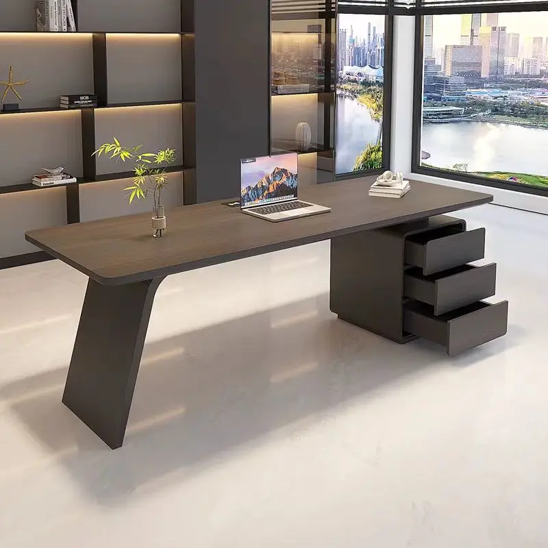 

Black Strong Executive Office Desk Brown Cheap Modern Luxury Executive Office Desk Drawers Wood Escrivaninha Mesa Office