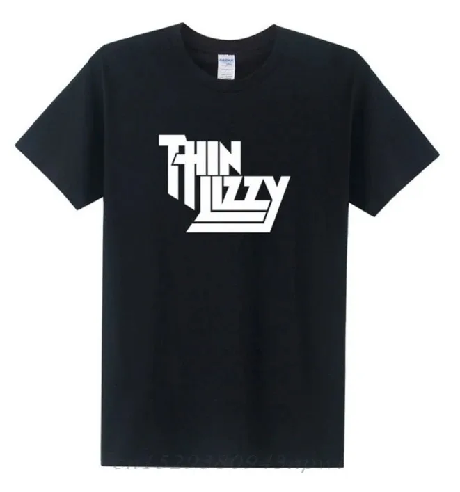 2024 Heavy Metal Rock Band Thin Lizzy T Shirt Men Tops Music Singer T-shirt Short Sleeve Cotton O-neck Tee Top Clothes