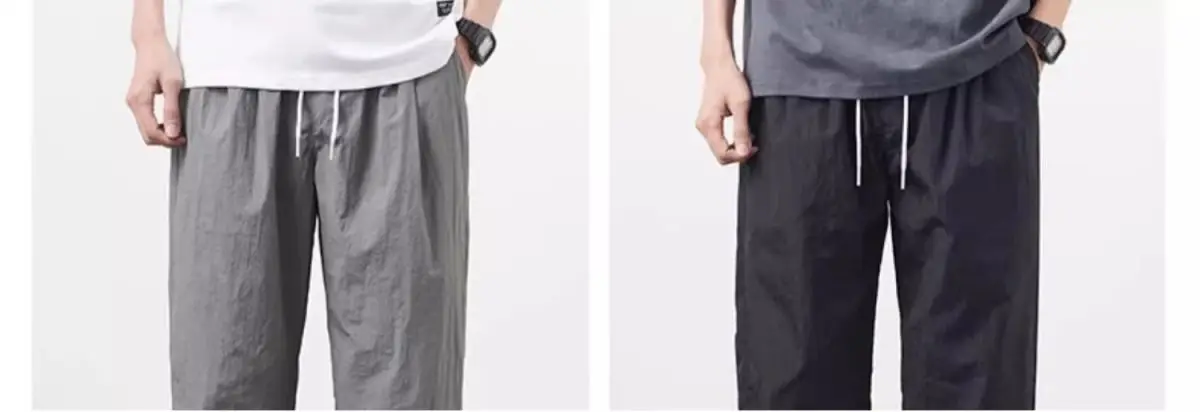 Men's Drawstring Joggers — product detail 4