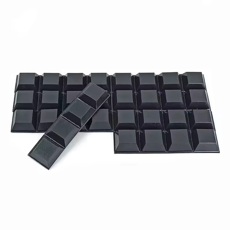 Silicone Furniture Pads Square Self-Adhesive Stick Bumper Pad Shock Absorber Feet Mat for Glass Speaker Laptop Furniture Parts - Image 6