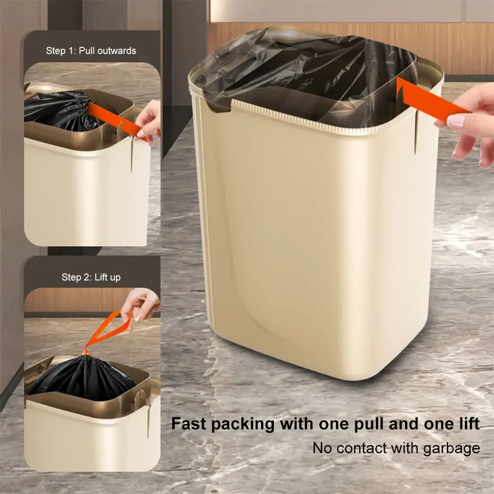 20L Intelligent Sensor C Automatic Sensor Living Wastebasket Household Kitchen Living Room Rechargeable Power Wastebasket