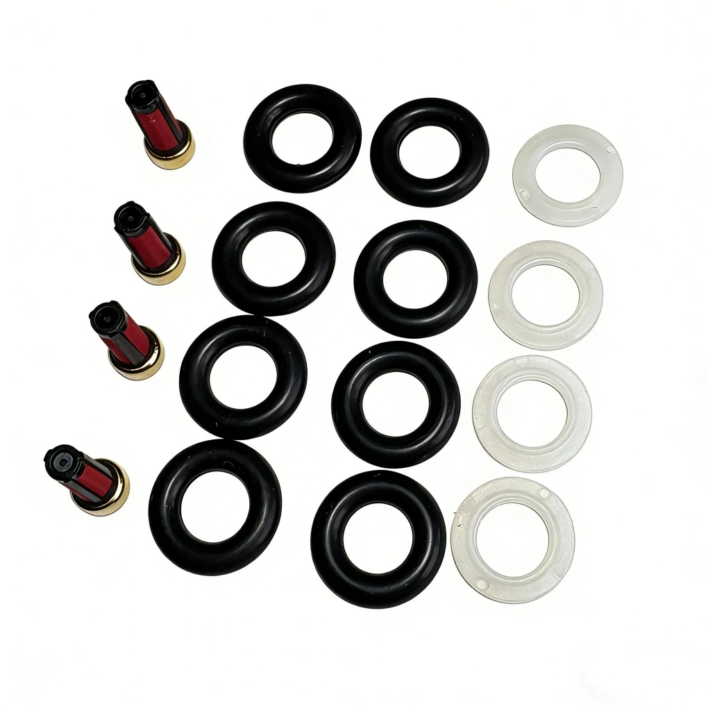 Whole sale 4Sets fuel injector repair kit  For Hyundai Accent 1.5L Injector Part#35310-22600 353102B000 for kia cerato 2010