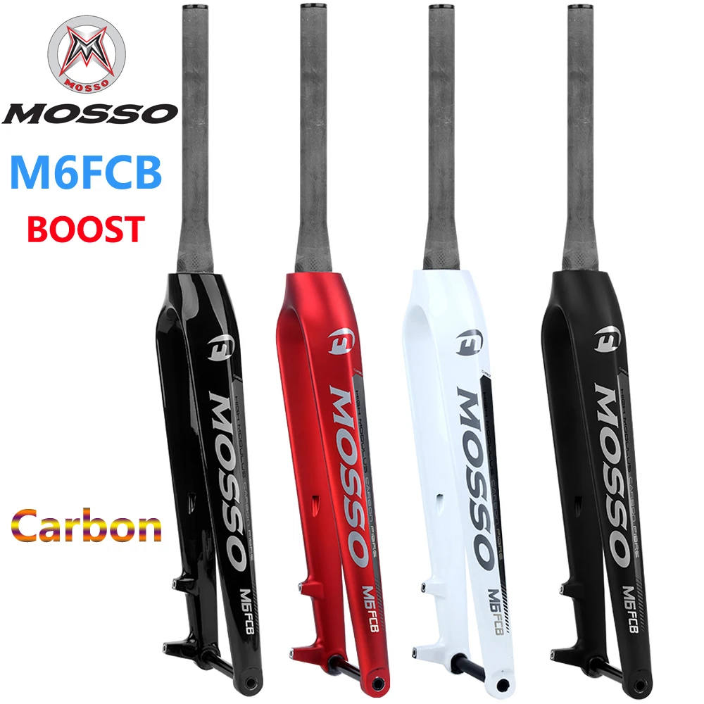 

Mosso M6FCB Carbon Fork BOOST MTB Bike Fork 27.5 29 Bicycle Fork 29er Front Forks TORAY-T700 Carbon 100% Different to M3 M5 M6