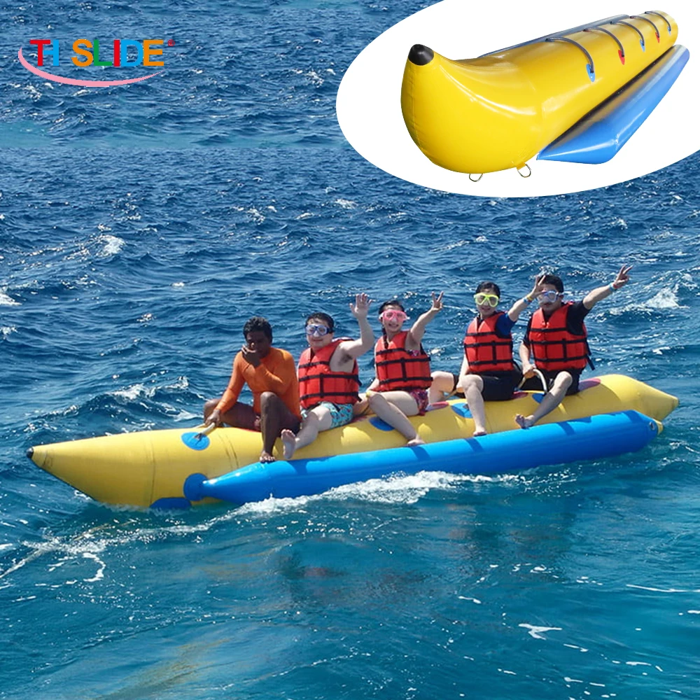 free air ship,Inflatable Flying Fish,ocean/lake/river/sea water floating banana boat,Tube Inflatable Towable Boat flyfish