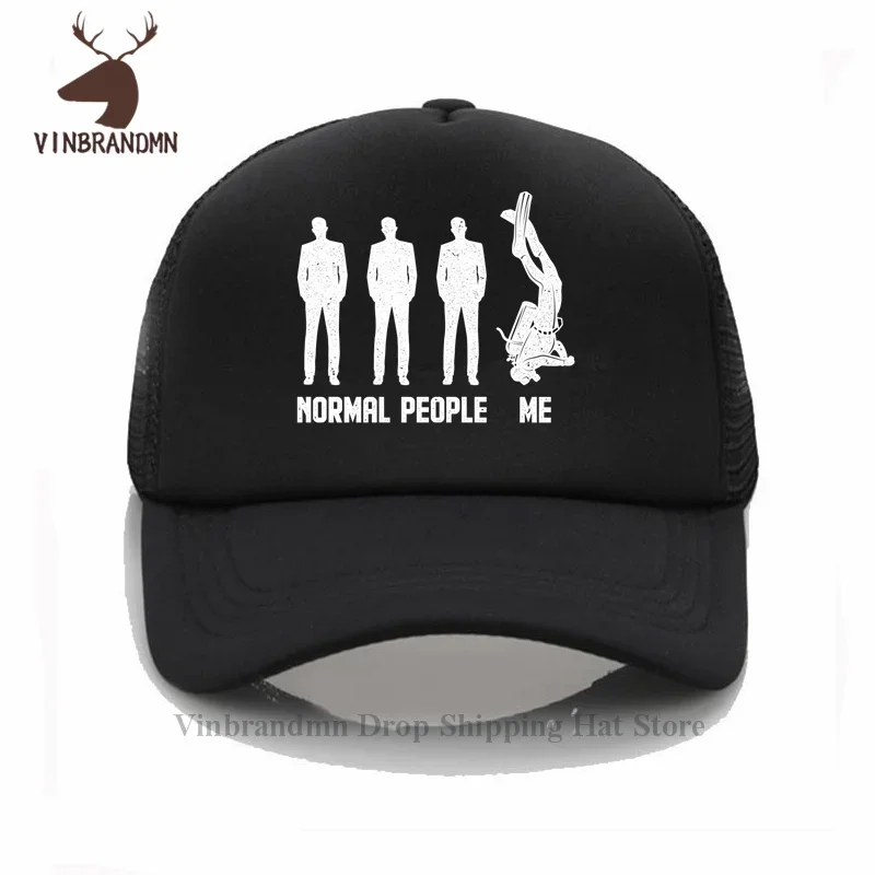 面白いスキューバダイビング野球帽、ダイブダイバーの海のシュノーケリングスポーツ、100% コットンサンハット、普通の人々私、ホットセール、2021