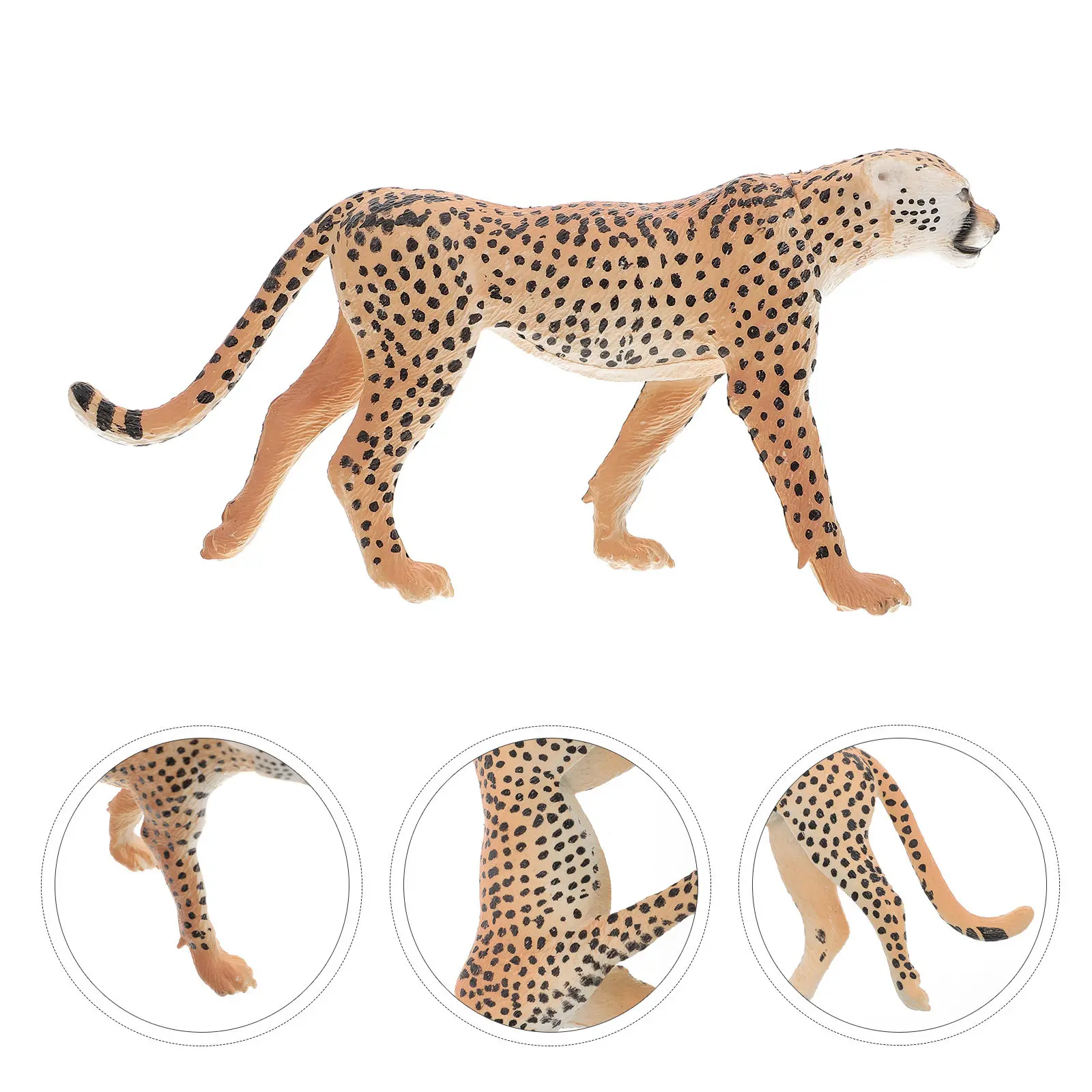 

Имитация леопарда: креативная скульптура животного, прочная фигурка в форме леопарда для дома, сада, улицы, офиса, рабочего стола, декоративное украшение