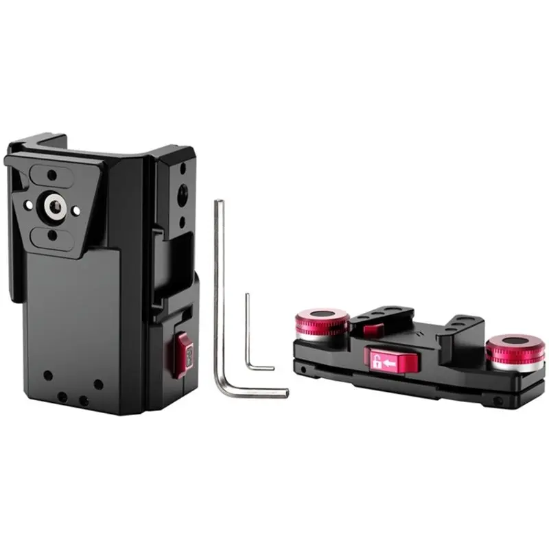 FFYY-Multi Function Expansion Frame Cage Quick Release Strap Backpack Straps Belt Clip For DJI Pocket 4 Camera Gimbal Bracket
