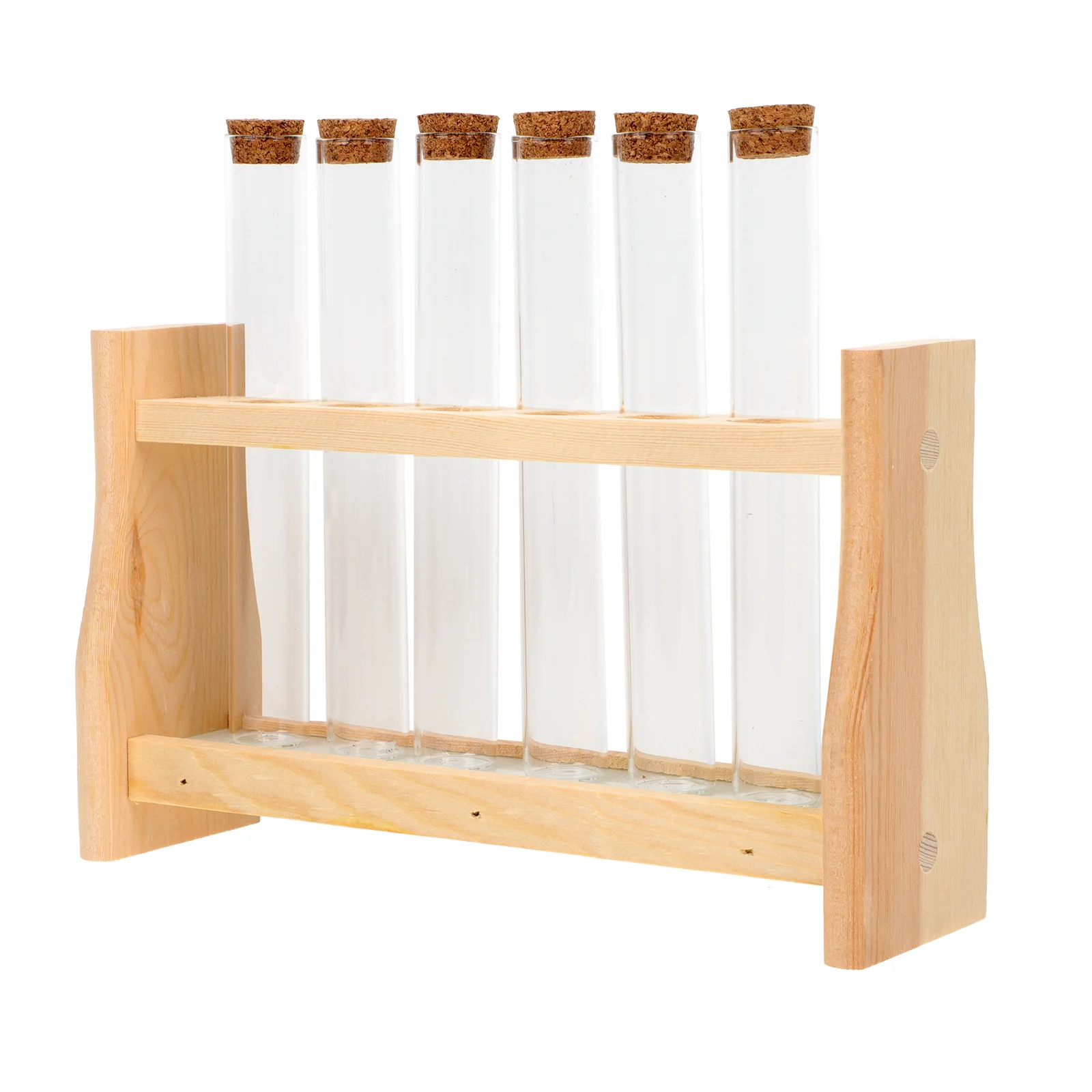 

Perfume Test Tube Rack Tubes with Holder Scale for Laboratory Glass Essential Oil Stand