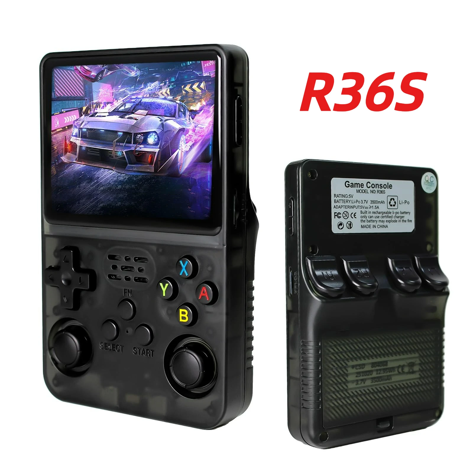 

Новая ретро-игровая консоль R36S с 20 000+ классическими играми, HD-выходом, IPS-экраном, 64 ГБ памяти, портативная игровая консоль, подарок для детей